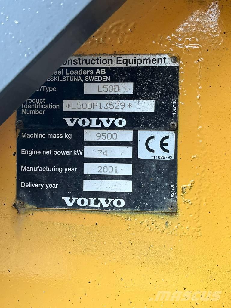 Volvo L 50 D Tekerlekli yükleyiciler