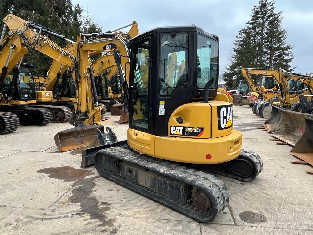 CAT 305.5E2 Mini ekskavatörler, 7 tona dek