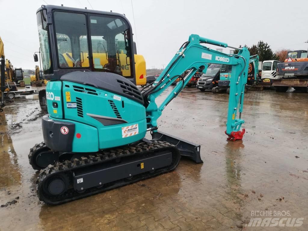 Kobelco SK30SR-6E Mini ekskavatörler, 7 tona dek