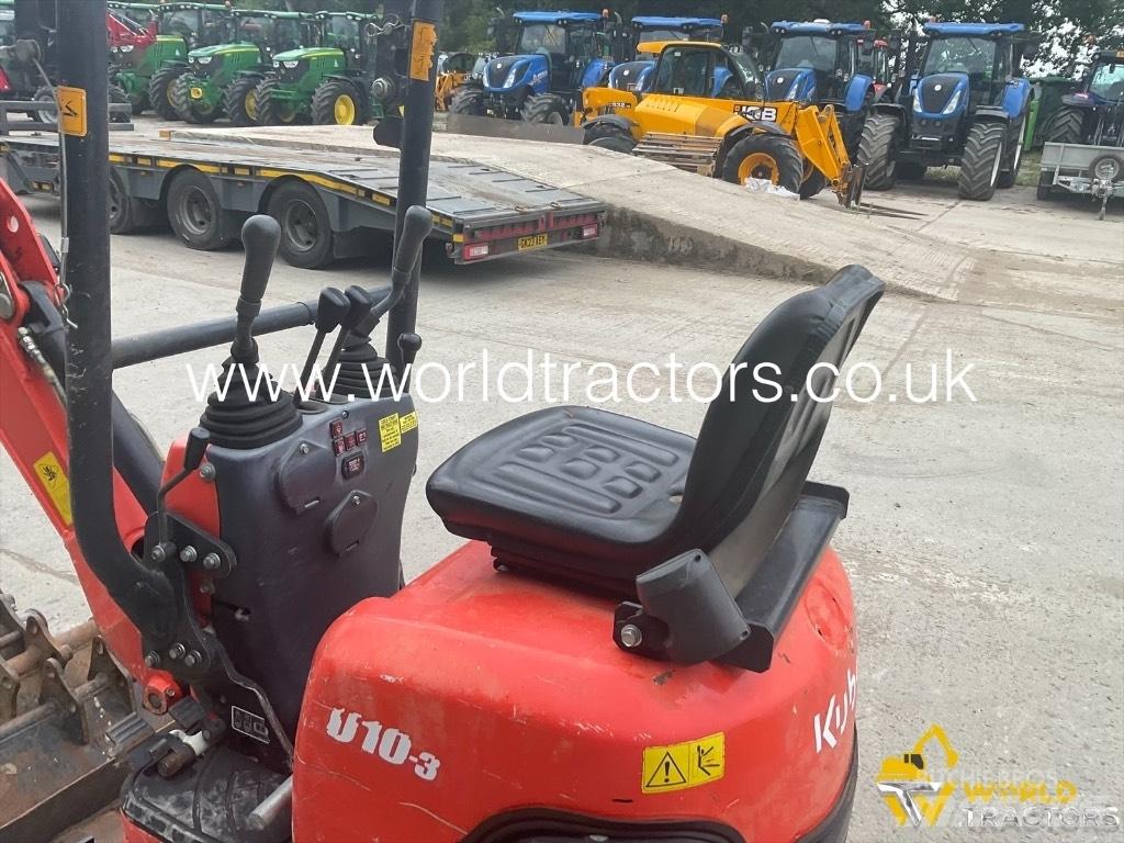 Kubota U 10-3 Mini ekskavatörler, 7 tona dek