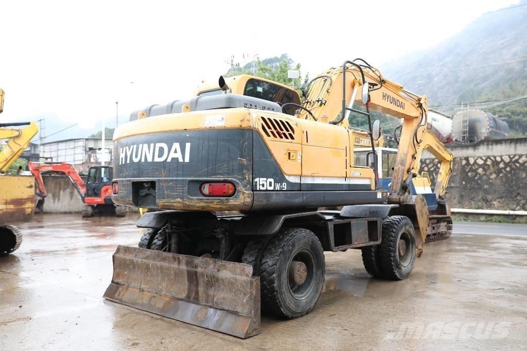 Hyundai 150W-9 Lastik tekerli ekskavatörler