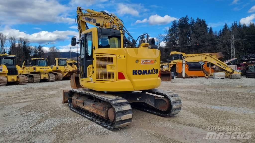Komatsu PC 138 US-11 Paletli ekskavatörler