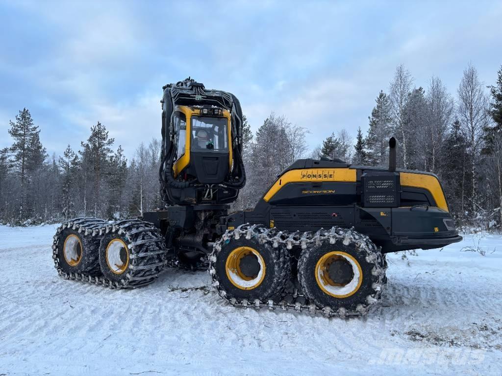 Ponsse SCORPION 8W Biçerdöverler