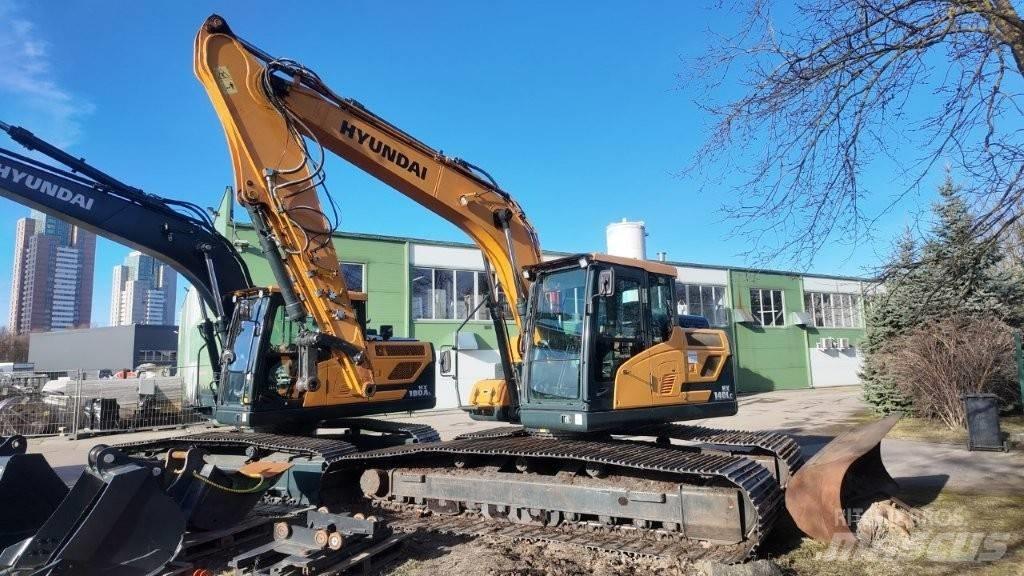 Hyundai HX140LC Paletli ekskavatörler