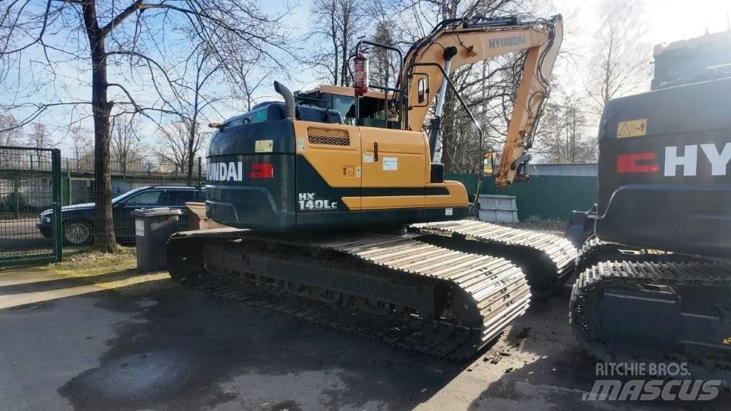 Hyundai HX140LC Paletli ekskavatörler