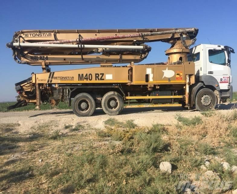 Betonstar 40M-5RZ Beton pompaları