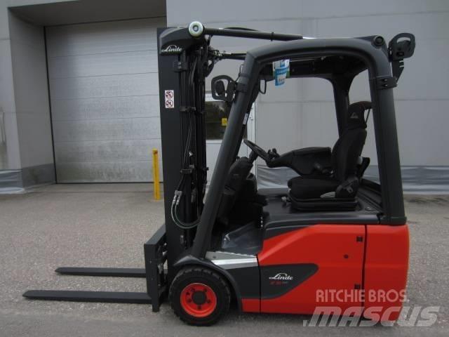 Linde E 16 C-02 Elektrikli forkliftler