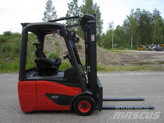 Linde E 16 C-02 Elektrikli forkliftler