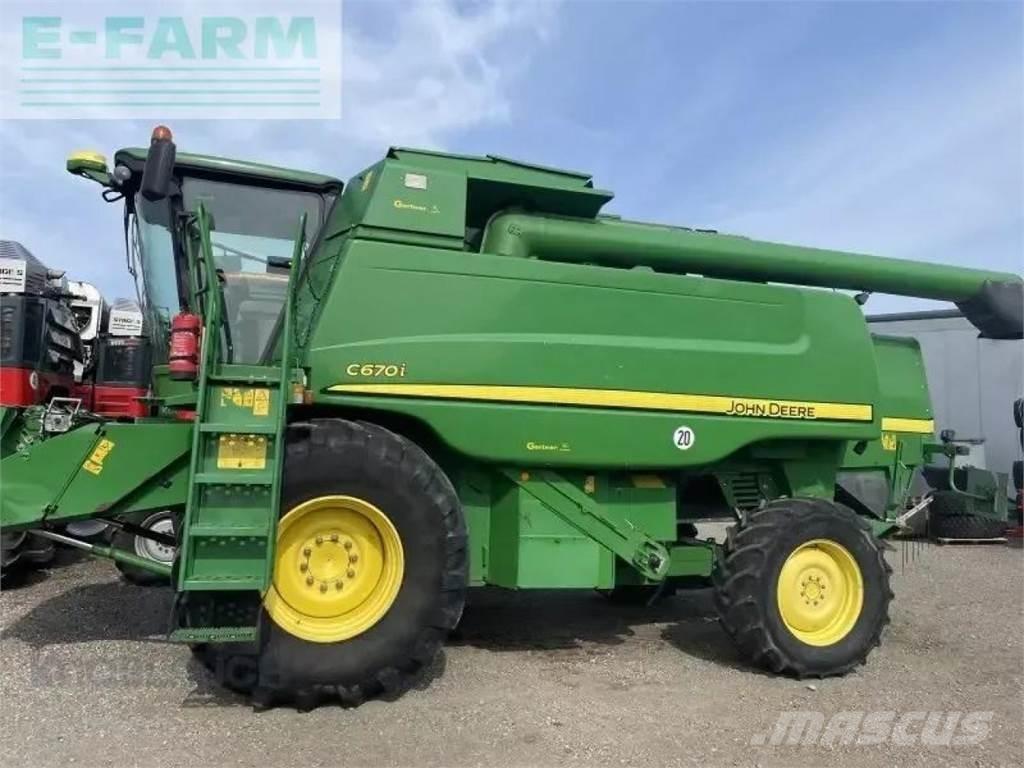 John Deere c670i Biçerdöverler