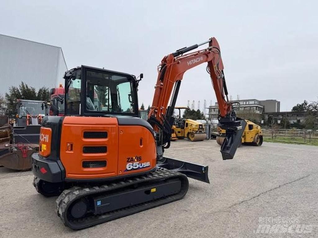 Hitachi ZX65 USB-6 Mini ekskavatörler, 7 tona dek
