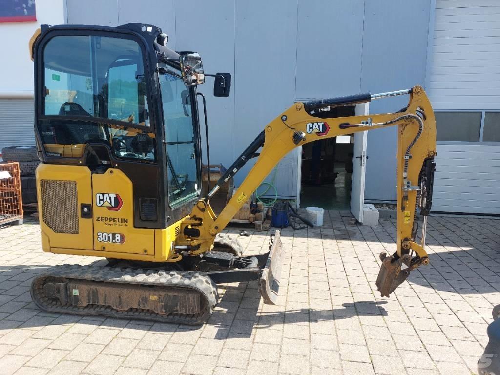 CAT 301.8 Mini ekskavatörler, 7 tona dek
