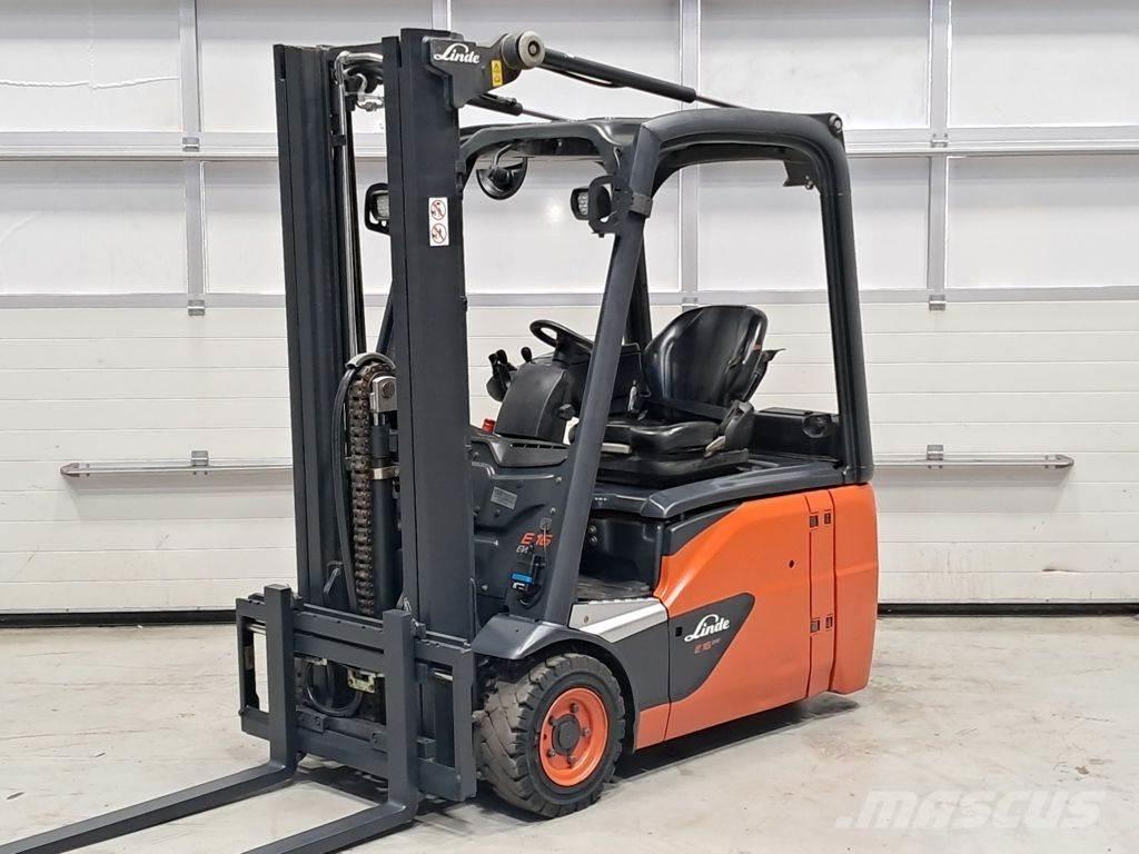 Linde E16-02 Elektrikli forkliftler
