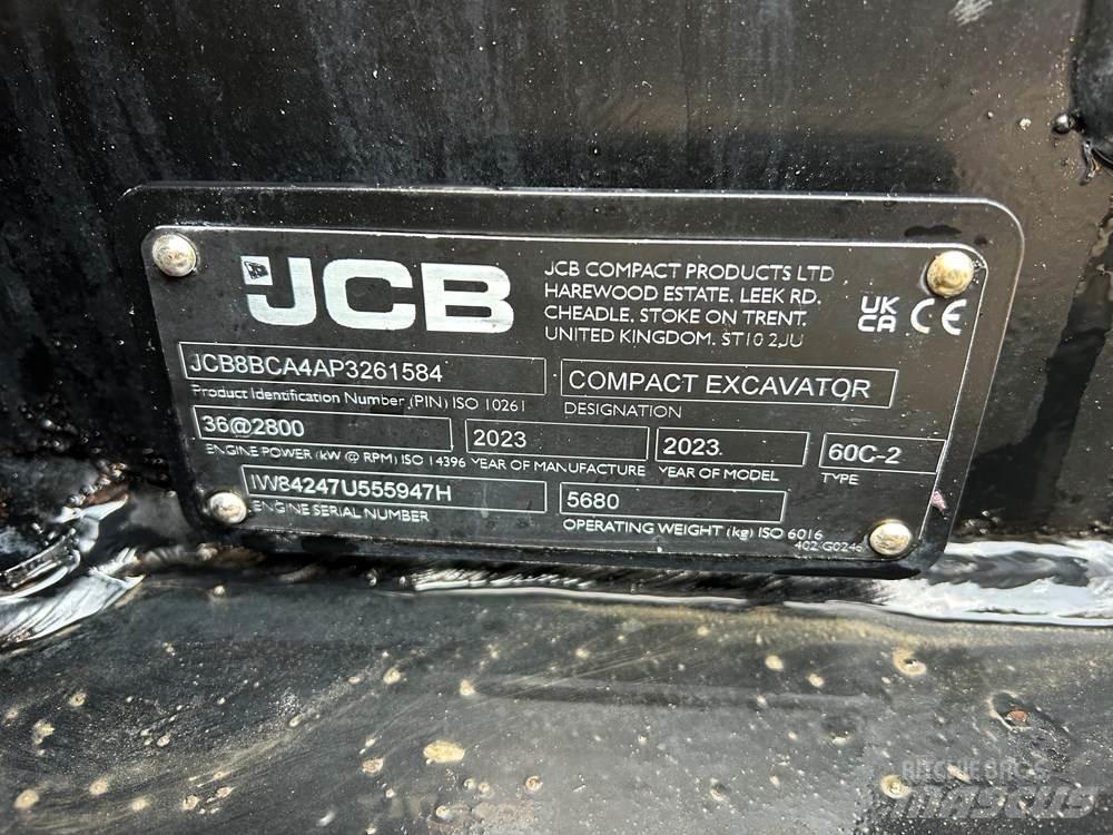 JCB 60C-2 PRO Mini ekskavatörler, 7 tona dek