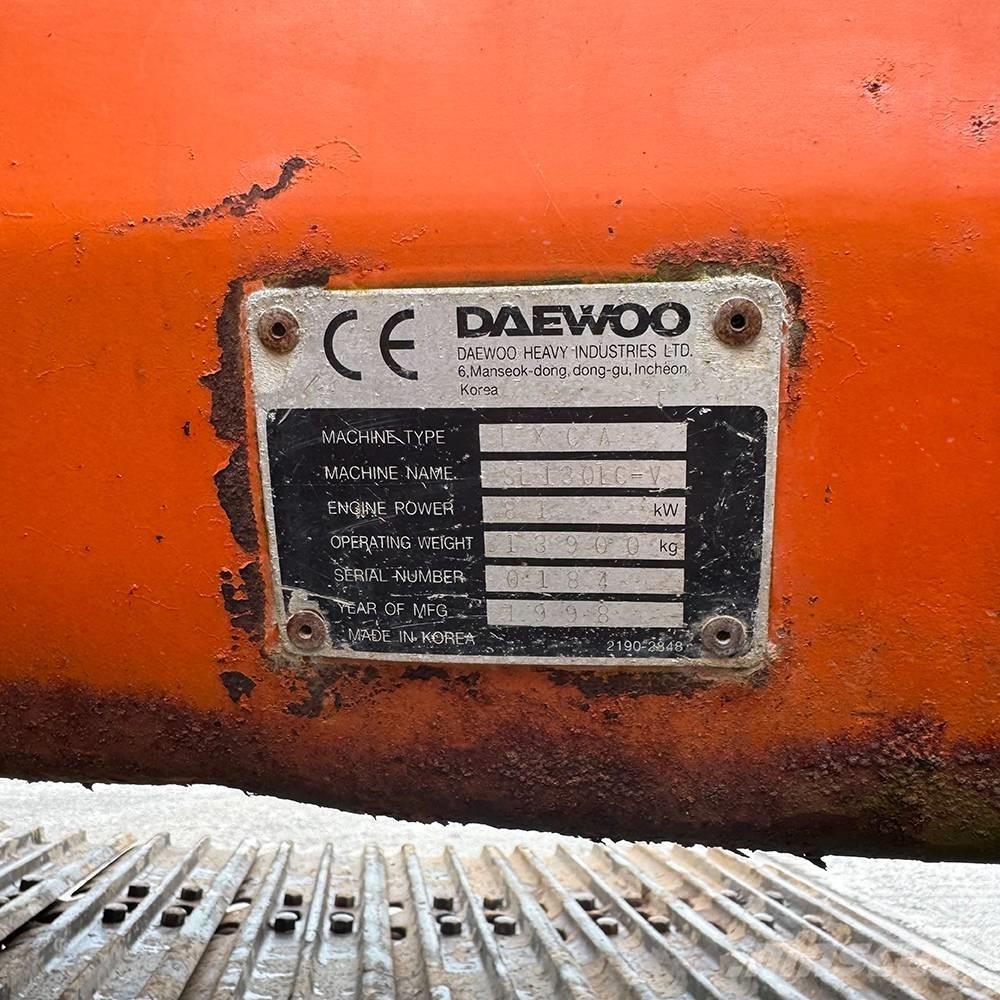 Daewoo 130LC Paletli ekskavatörler