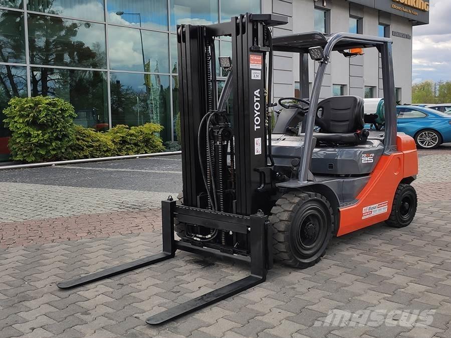 Toyota 02-8FGF25 LPG'li forkliftler
