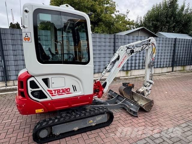 Takeuchi TB 320 V4 Mini ekskavatörler, 7 tona dek