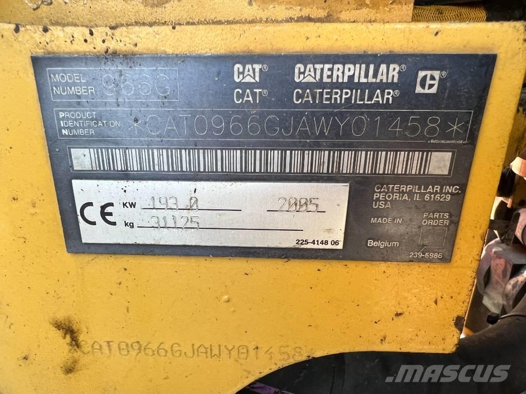 CAT 966 G II Tekerlekli yükleyiciler