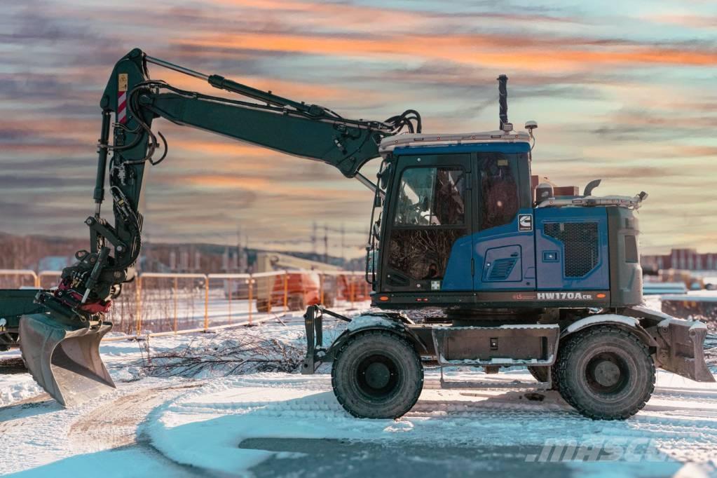 Hyundai HW 170 ACR Lastik tekerli ekskavatörler