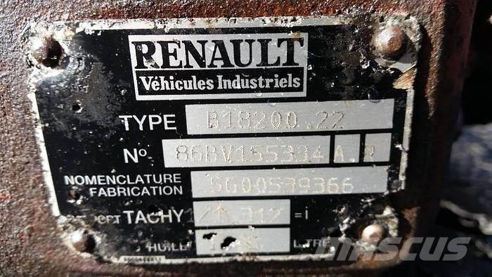 Renault B18200.22 Diger aksam