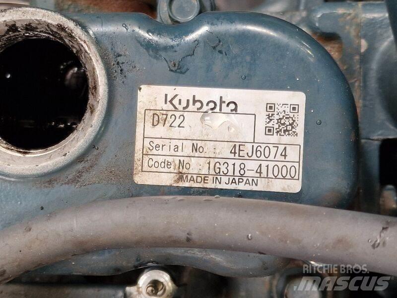 Kubota D722 Motorlar