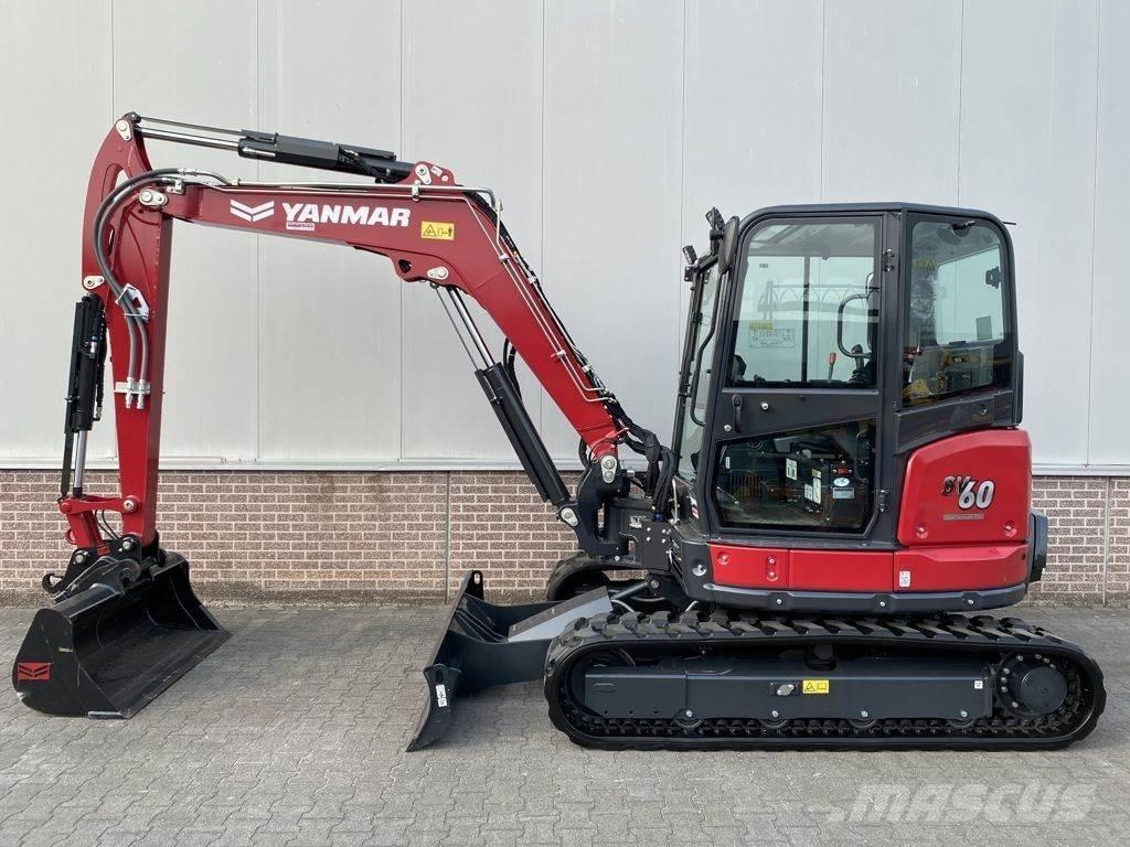 Yanmar SV60-B Mini ekskavatörler, 7 tona dek