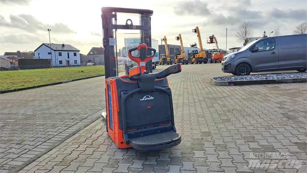 Linde L14AP Yaya kumandali istif makinasi