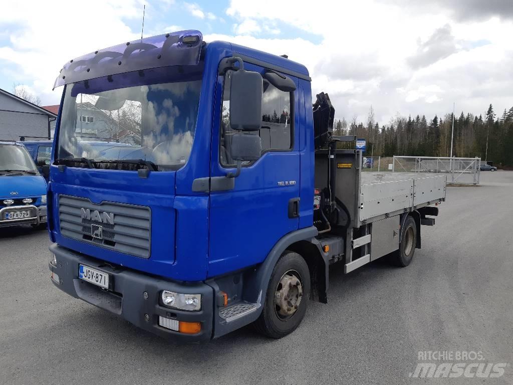 MAN TGL 8.180 Araç üzeri vinçler