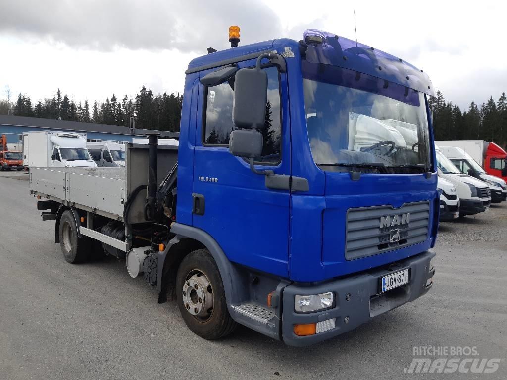 MAN TGL 8.180 Araç üzeri vinçler