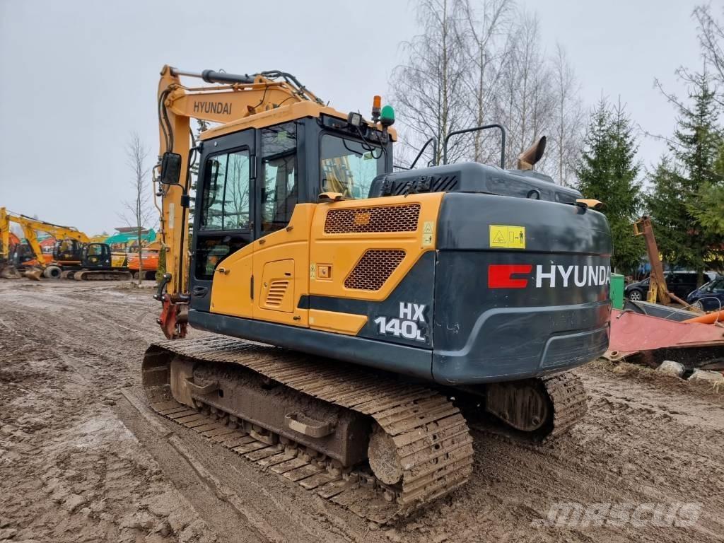 Hyundai HX 140 L Paletli ekskavatörler