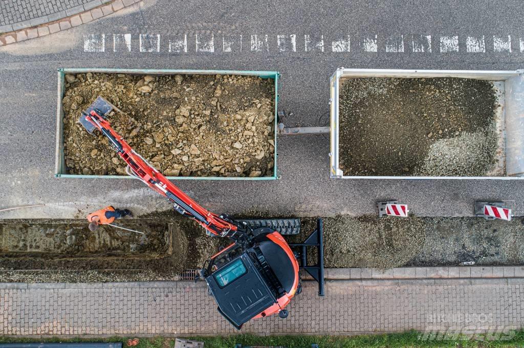 Kubota KX 060-5 Mini ekskavatörler, 7 tona dek