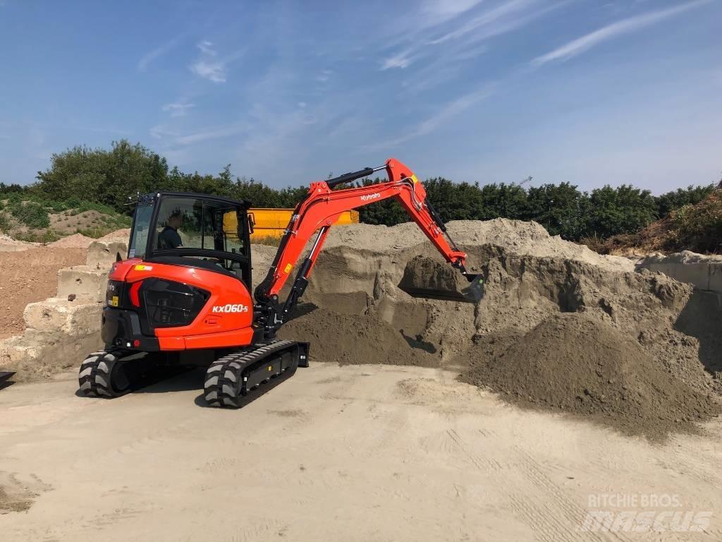 Kubota KX 060-5 Mini ekskavatörler, 7 tona dek