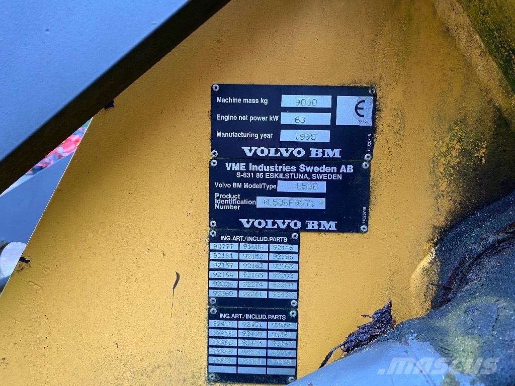 Volvo BM L 50 Çok amaçlı yükleyiciler