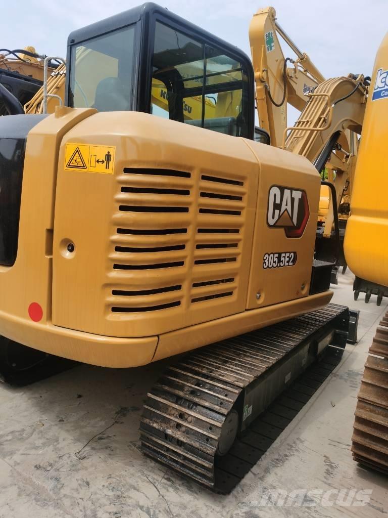 CAT 305.5 E2 Mini ekskavatörler, 7 tona dek