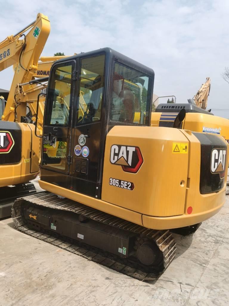 CAT 305.5 E2 Mini ekskavatörler, 7 tona dek