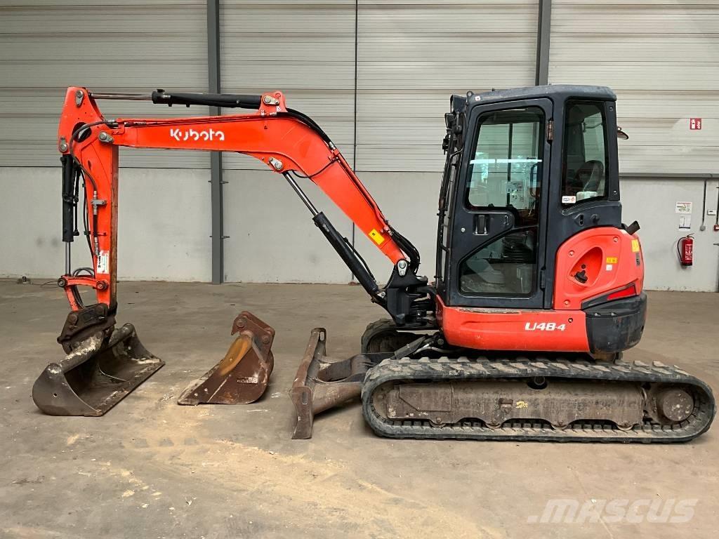 Kubota U 48-4 Mini ekskavatörler, 7 tona dek