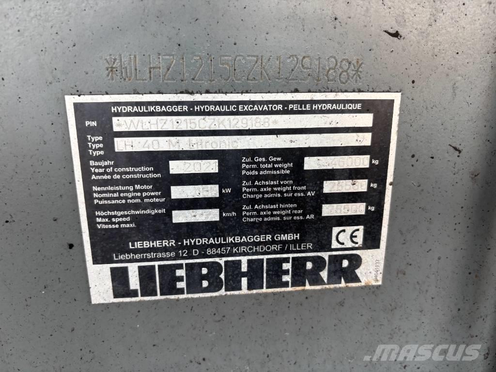 Liebherr LH 40 Port Atık taşıma araçları