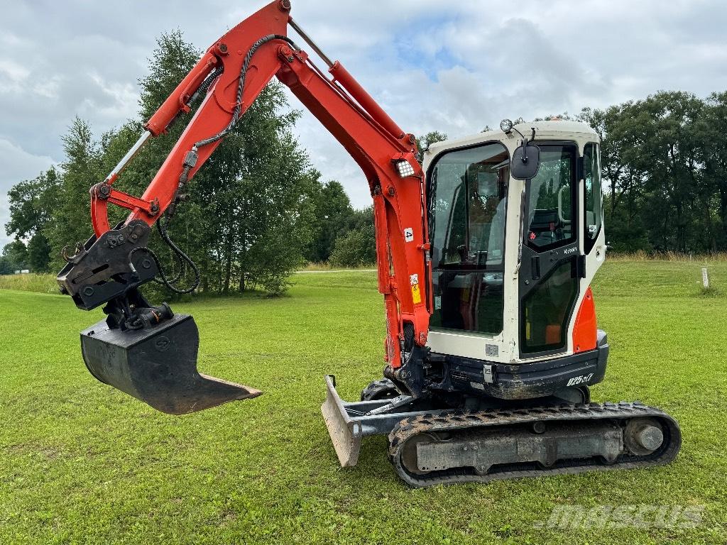 Kubota U 25-3 Mini ekskavatörler, 7 tona dek