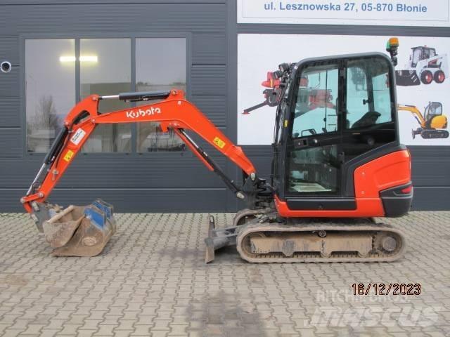 Kubota KX027-4 Mini ekskavatörler, 7 tona dek