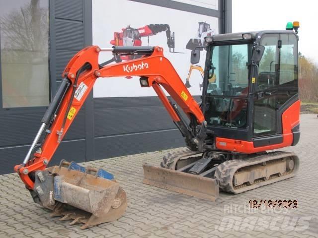 Kubota KX027-4 Mini ekskavatörler, 7 tona dek