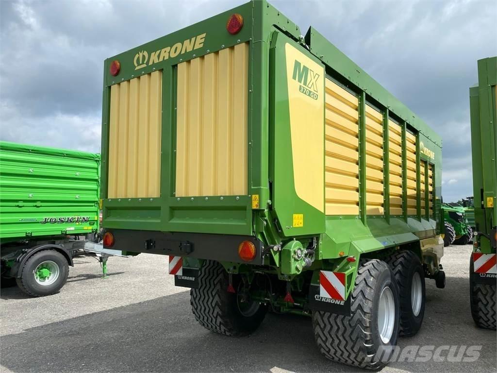 Krone MX 370 GD Kendi yükler römorklar