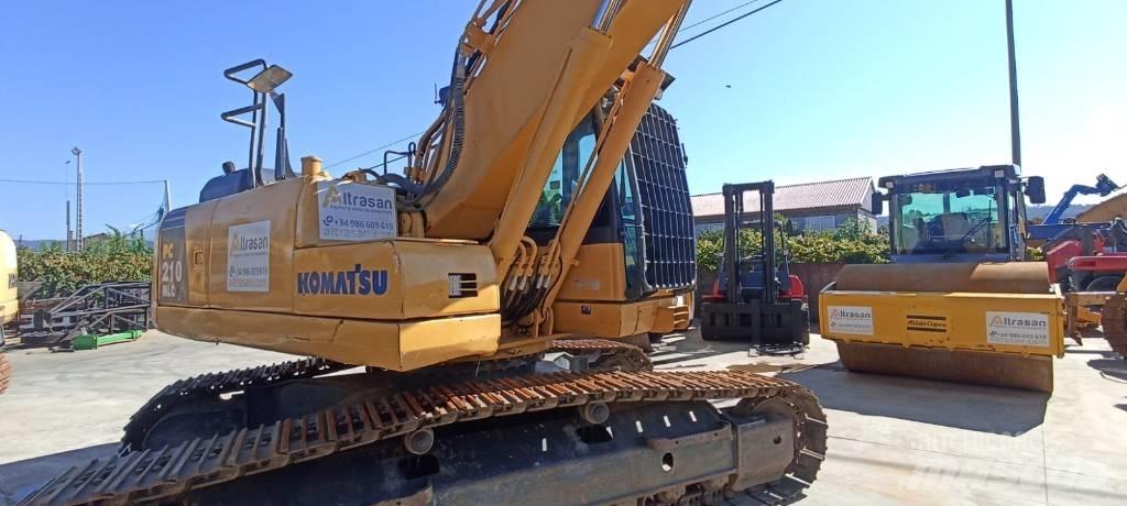 Komatsu PC 210 NLC-8 Paletli ekskavatörler