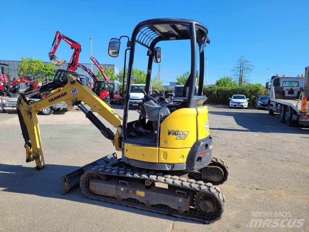 Yanmar Vio 27 Mini ekskavatörler, 7 tona dek