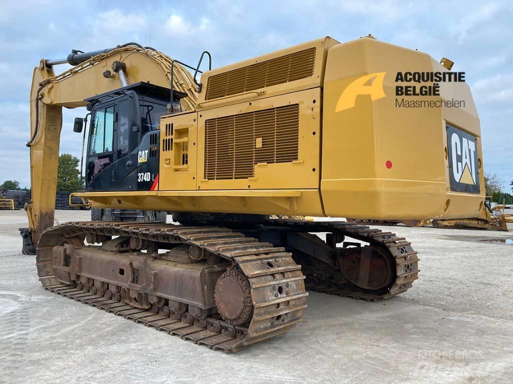 CAT 374DL Paletli ekskavatörler