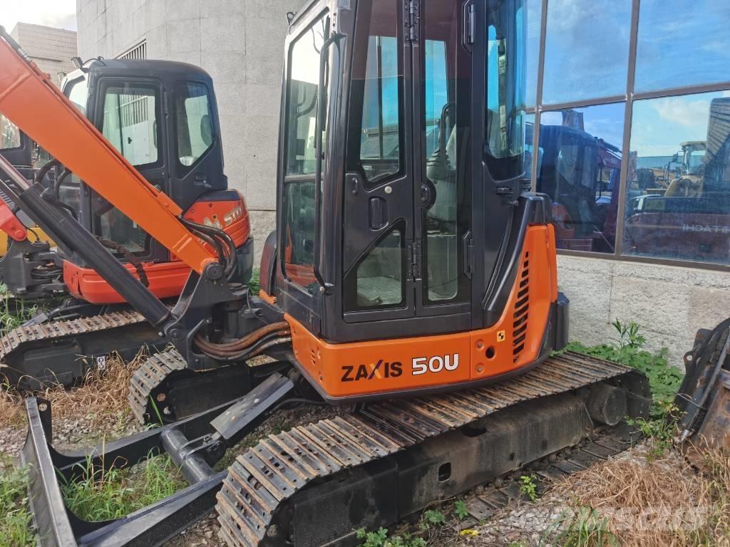 Hitachi ZX 50 U Mini ekskavatörler, 7 tona dek
