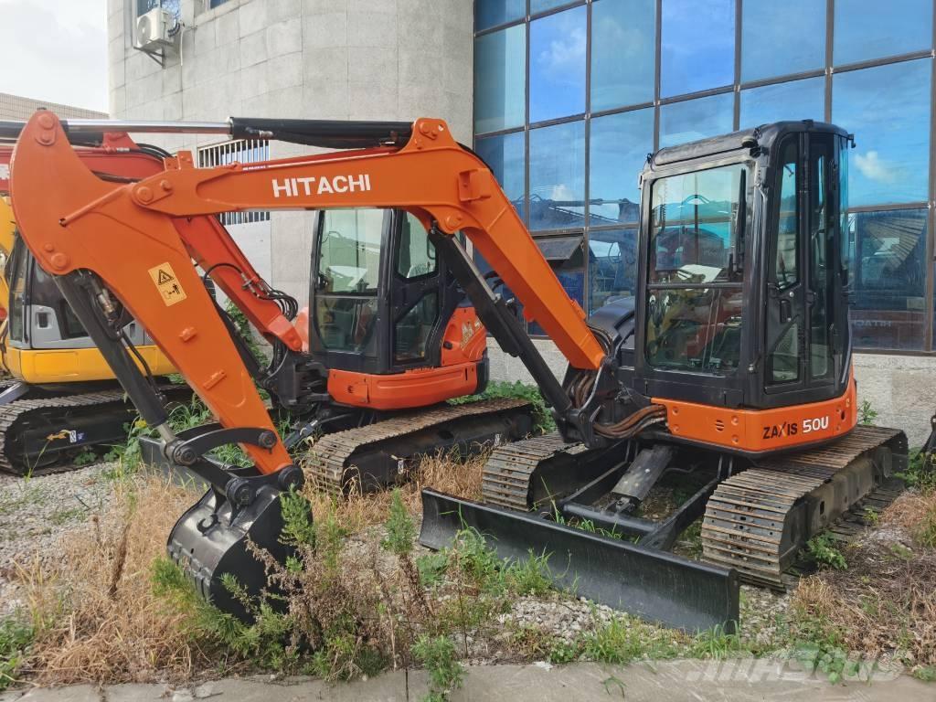 Hitachi ZX 50 U Mini ekskavatörler, 7 tona dek