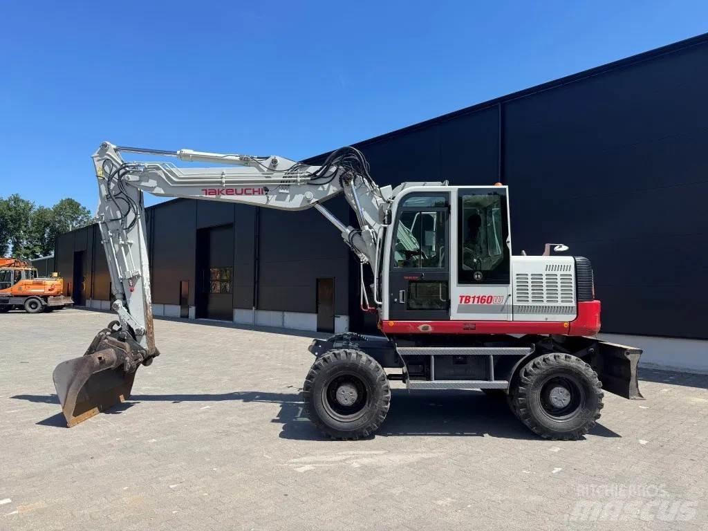 Takeuchi TB1160W Lastik tekerli ekskavatörler