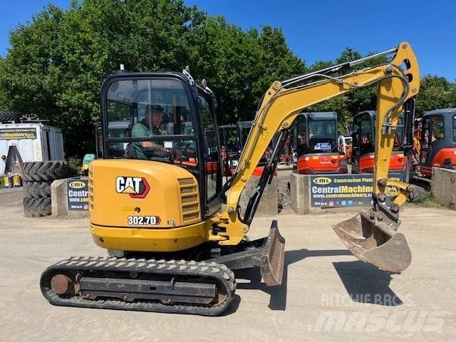 CAT 302.7 D CR Mini ekskavatörler, 7 tona dek