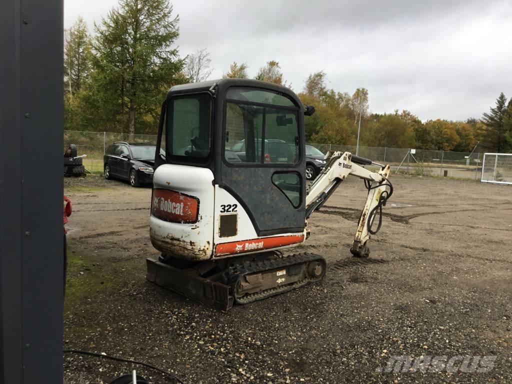 Bobcat 322 G Mini ekskavatörler, 7 tona dek