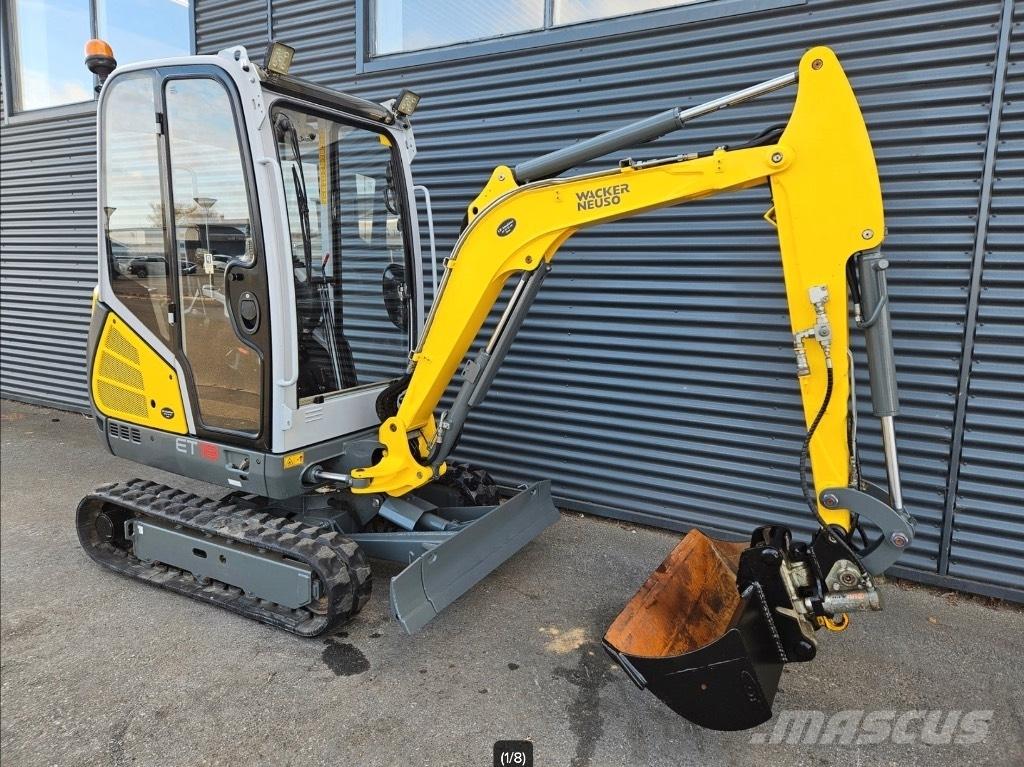 Wacker Neuson ET 18 Mini ekskavatörler, 7 tona dek