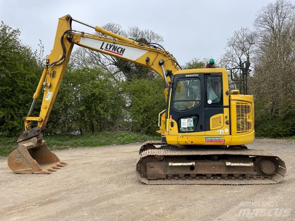 Komatsu PC 138 Paletli ekskavatörler